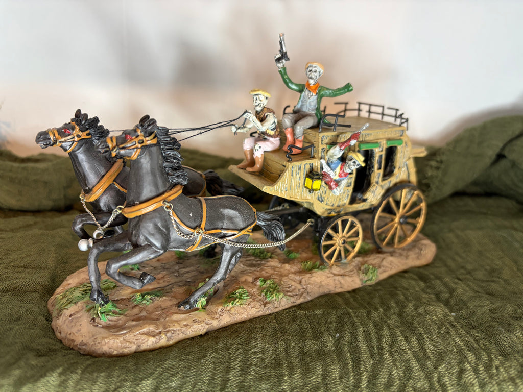 Lemax Spooky Town Haunted Stage Coach