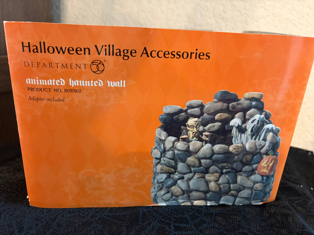 Dept 56 Animated Haunted Wall
