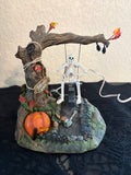 Dept 56 Village Animated Swinging Skeleton