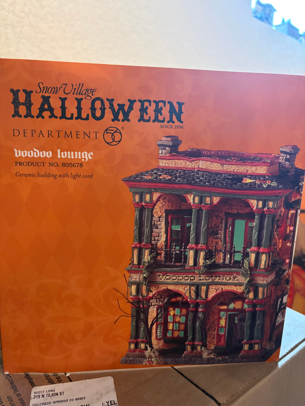 Dept 56 Voodoo Lounge