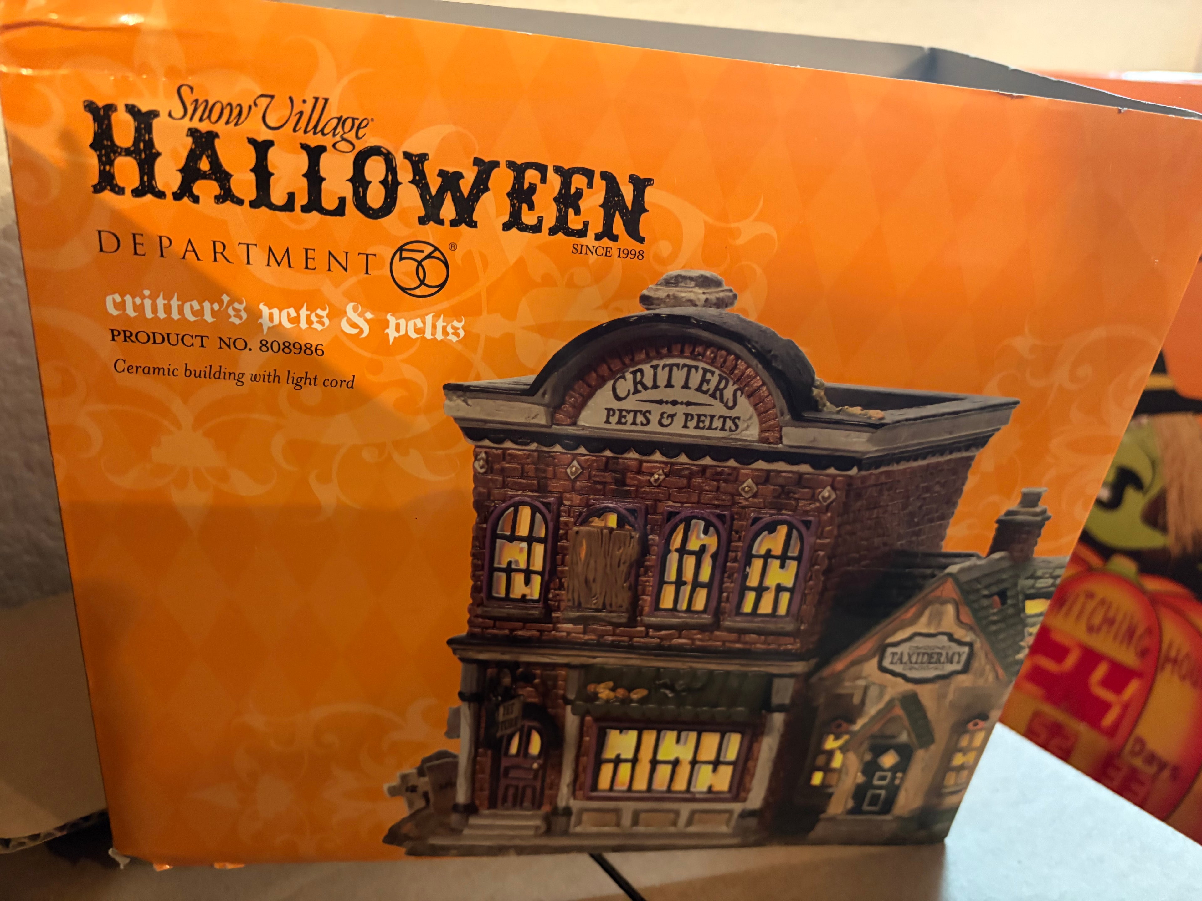 Dept 56 Critter's Pets and Pelts