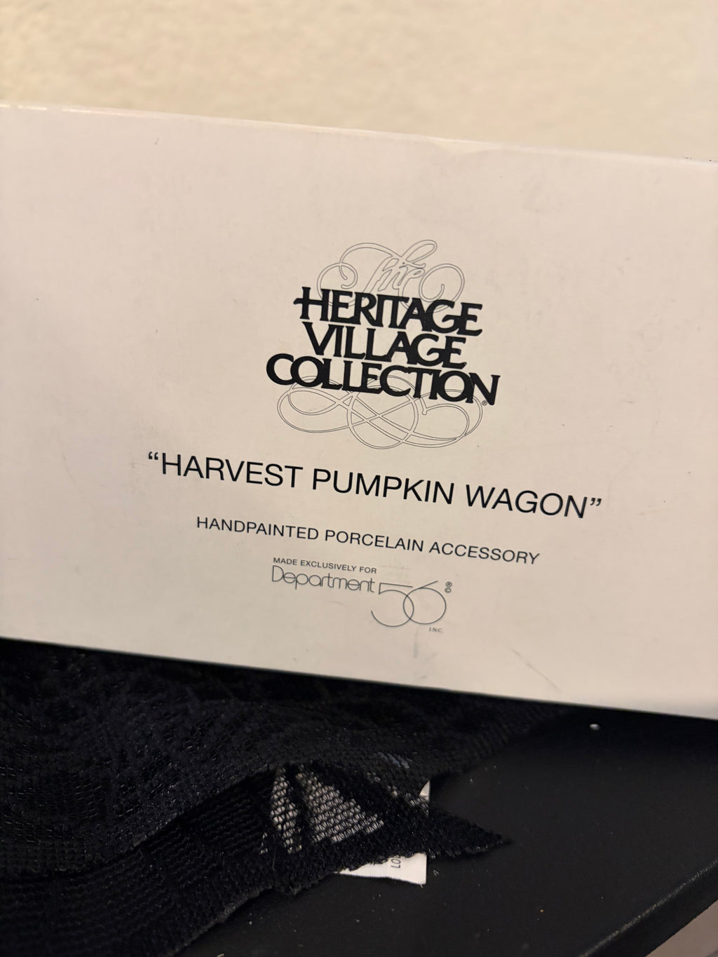 Dept 56 Harvest Pumpkin Wagon