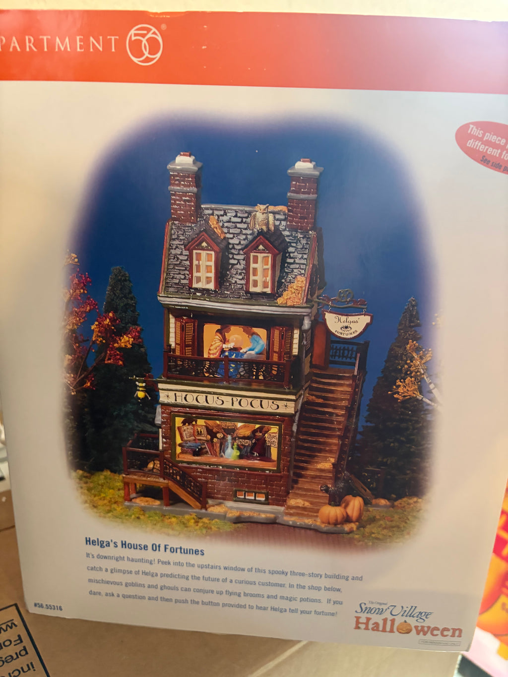Dept 56 Helga's House of Fortunes