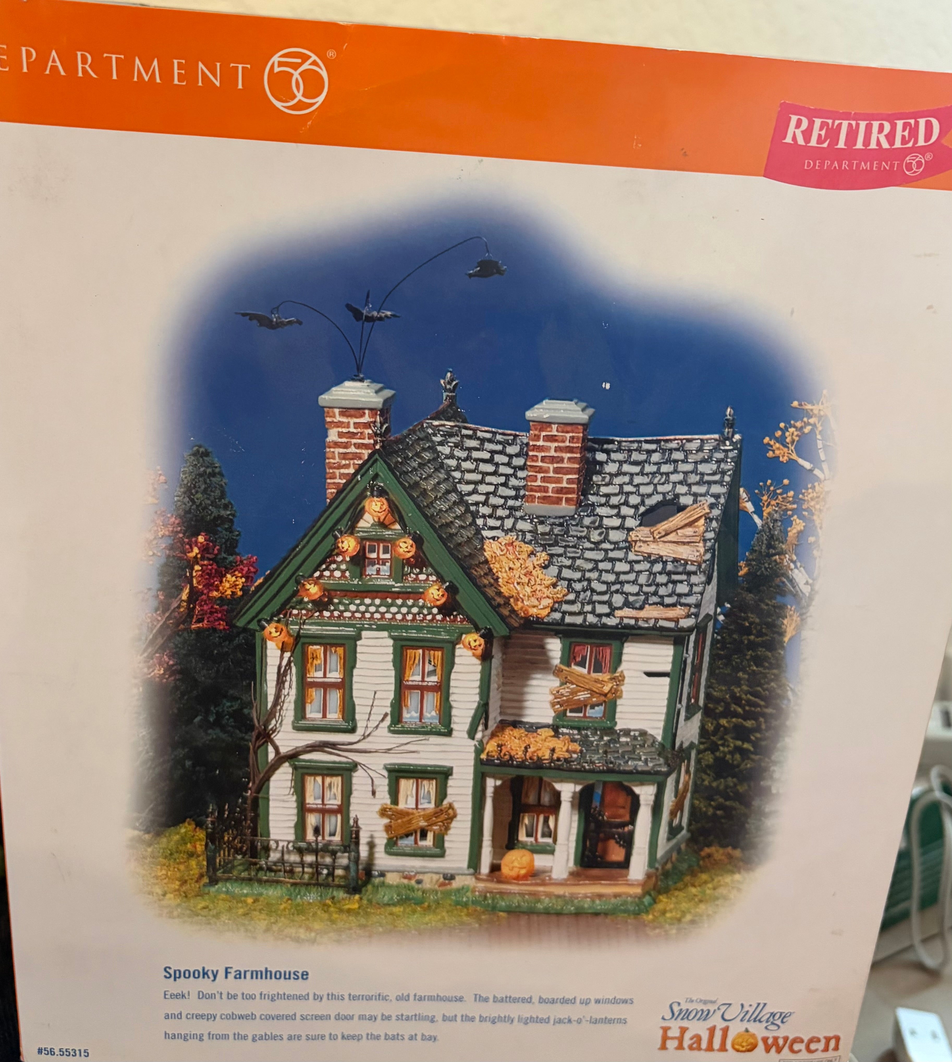 Dept 56 Spooky Farmhouse