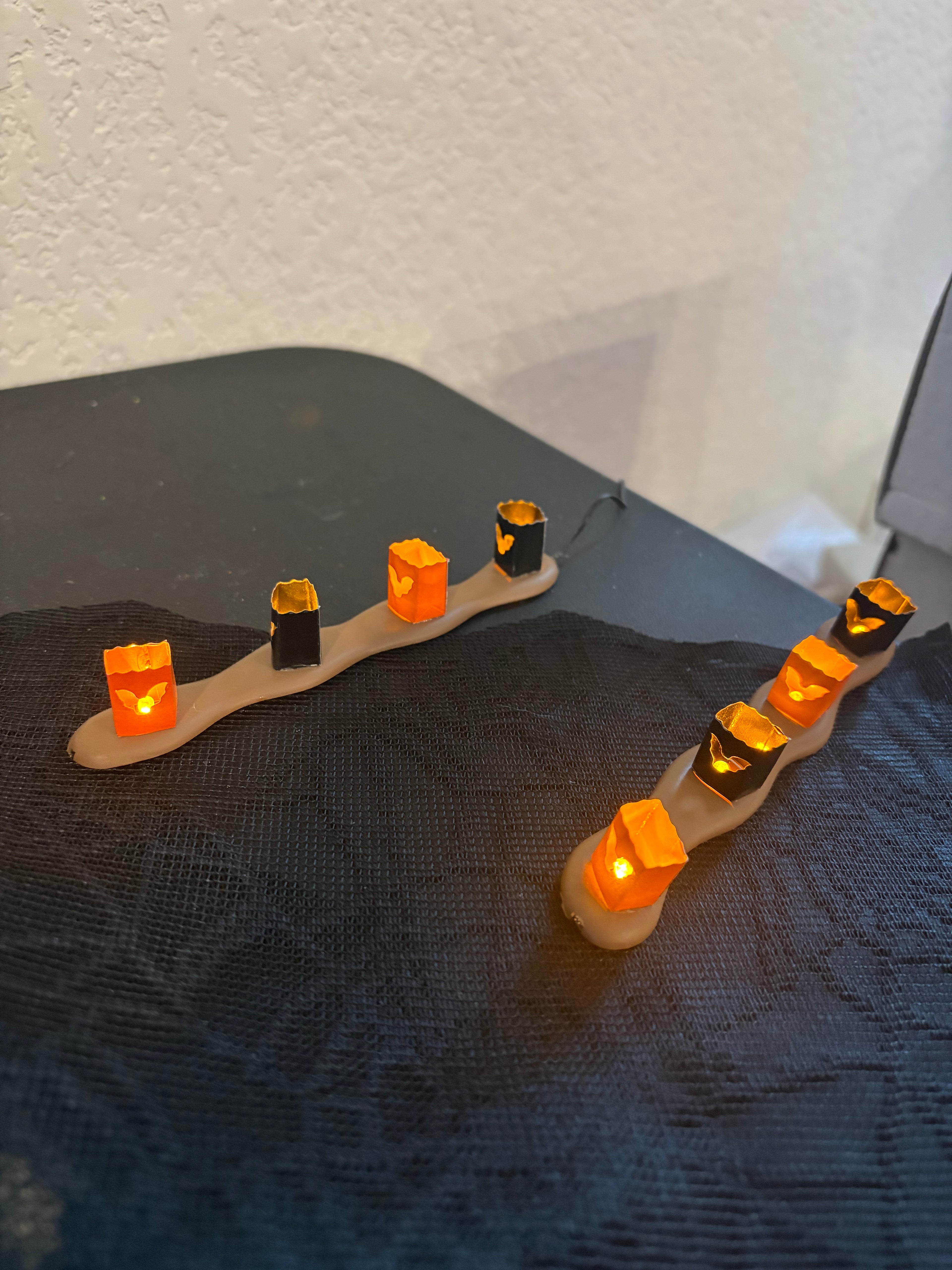 Dept 56 Spooky Sidewalk Luminaries