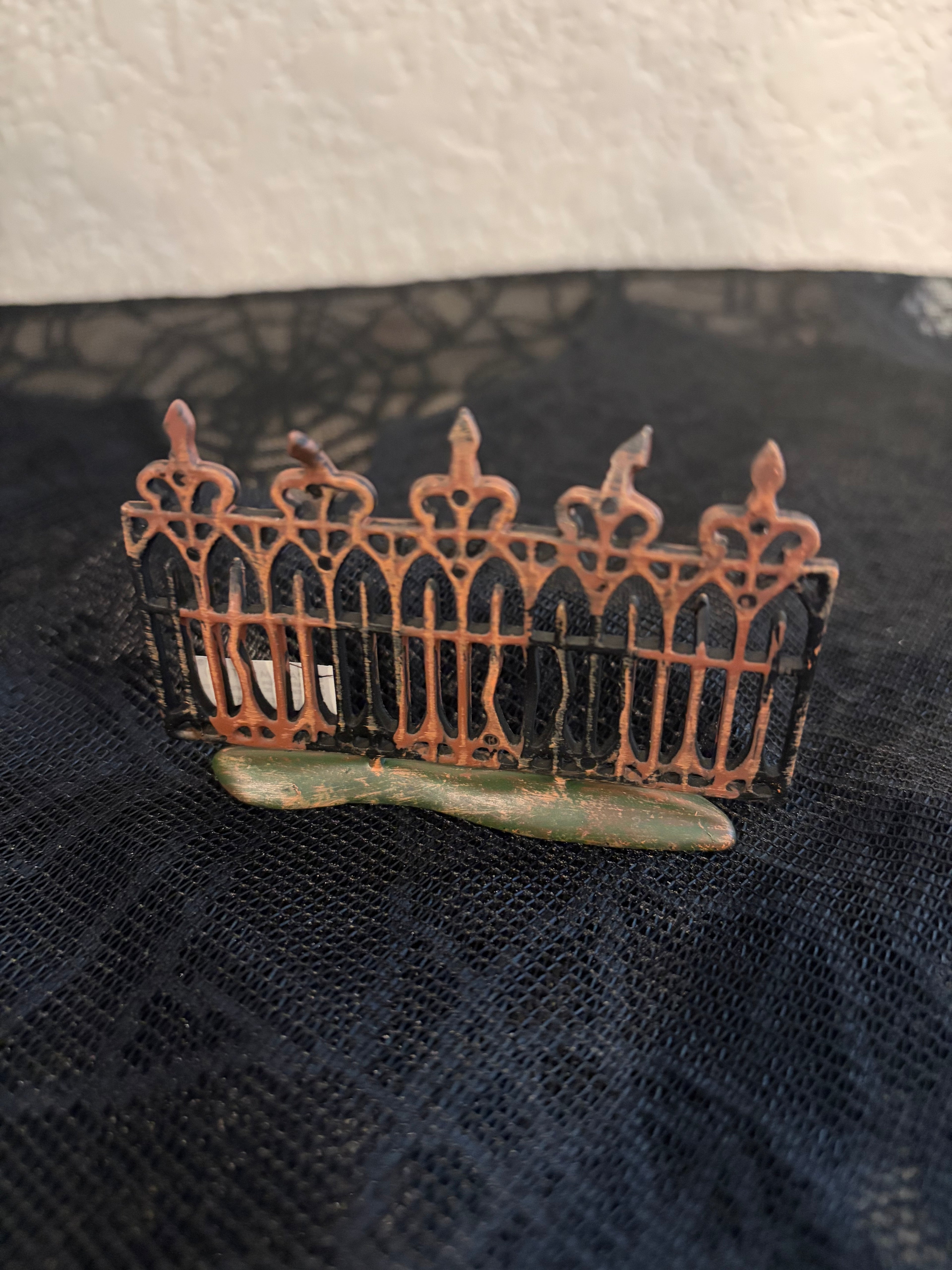 Dept 56 Spooky Wrought Iron Fence
