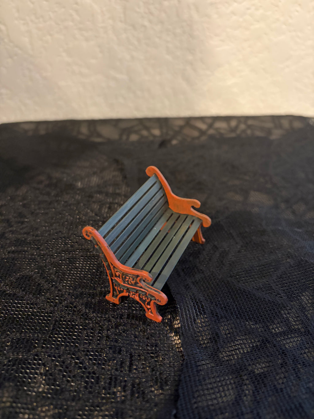 Dept 56 Halloween Park Bench