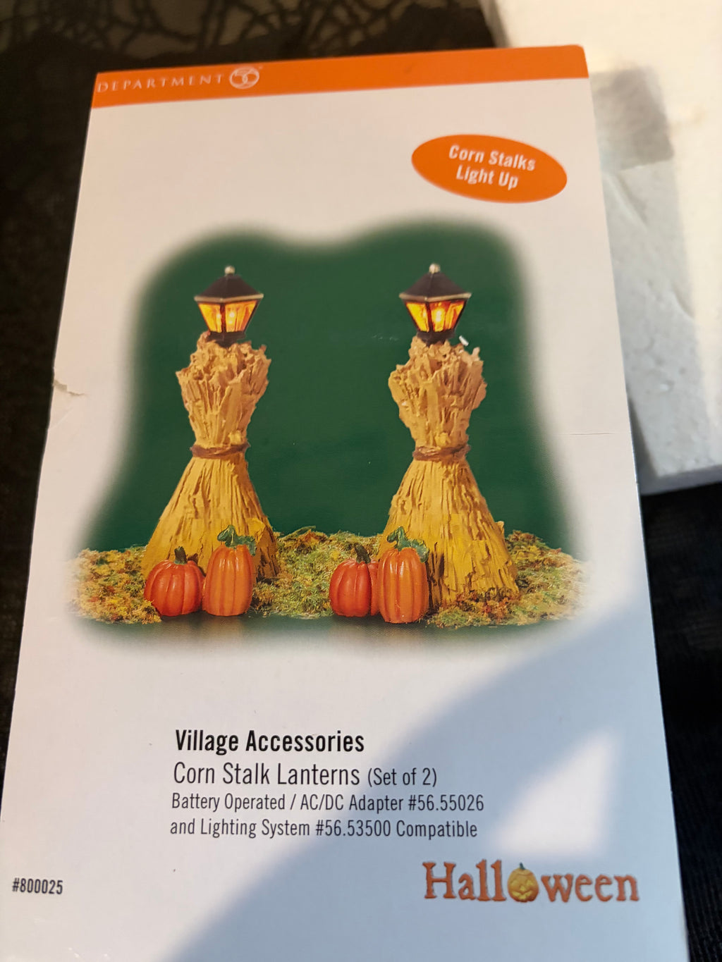 Dept 56 Corn Stalk Lanterns