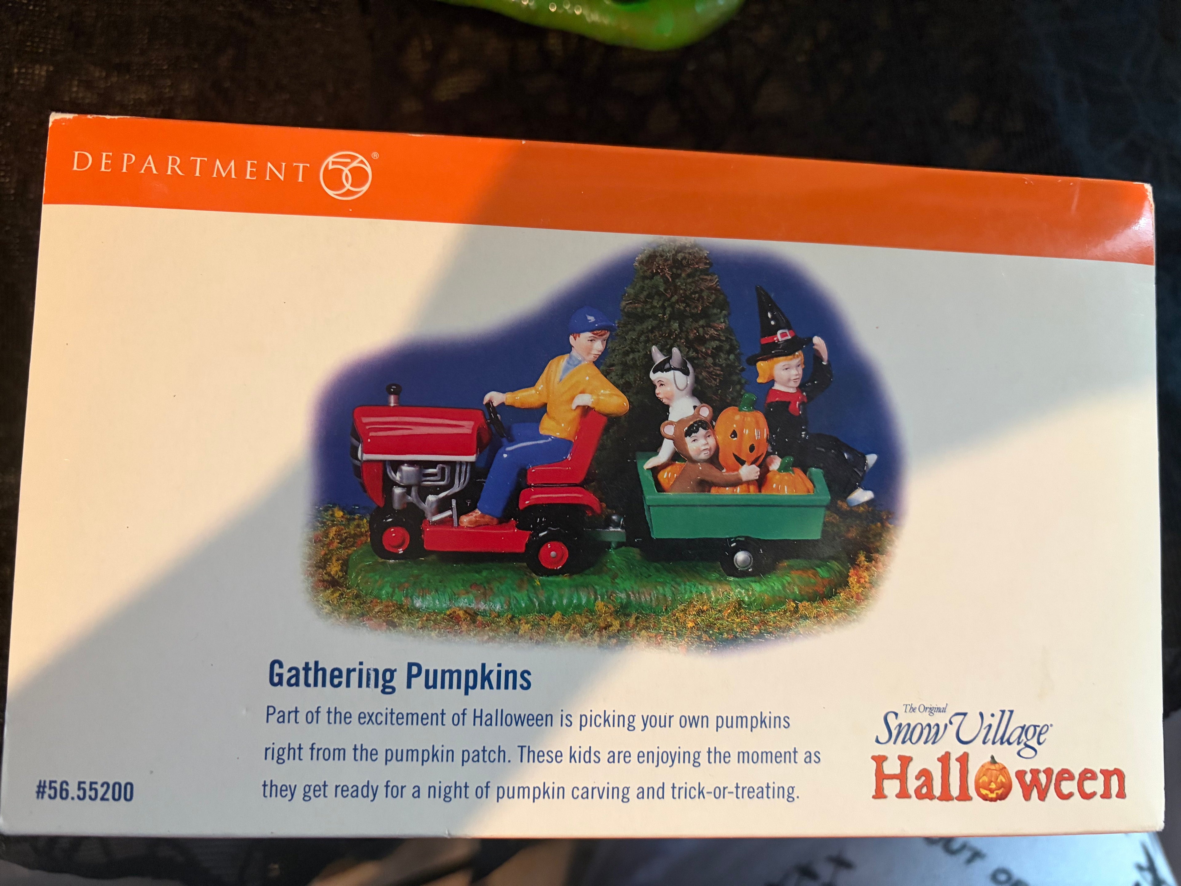 Dept 56 Gathering Pumpkins