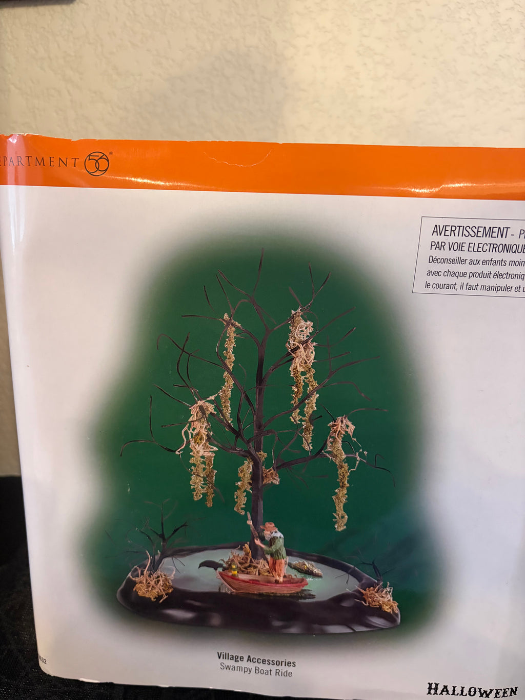 Dept 56 Swampy Boat Ride