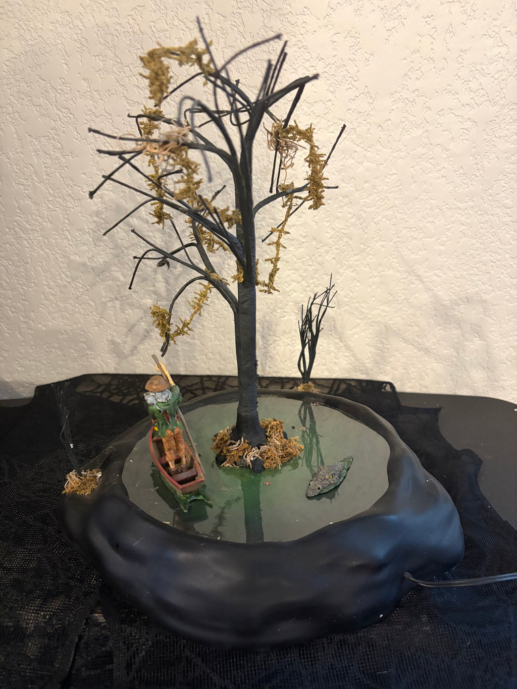 Dept 56 Swampy Boat Ride