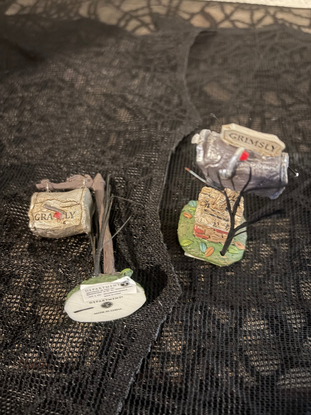 Dept 56 Spooky Mailboxes
