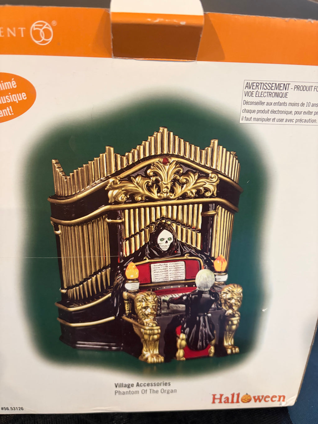 Dept 56 Phantom of the Organ