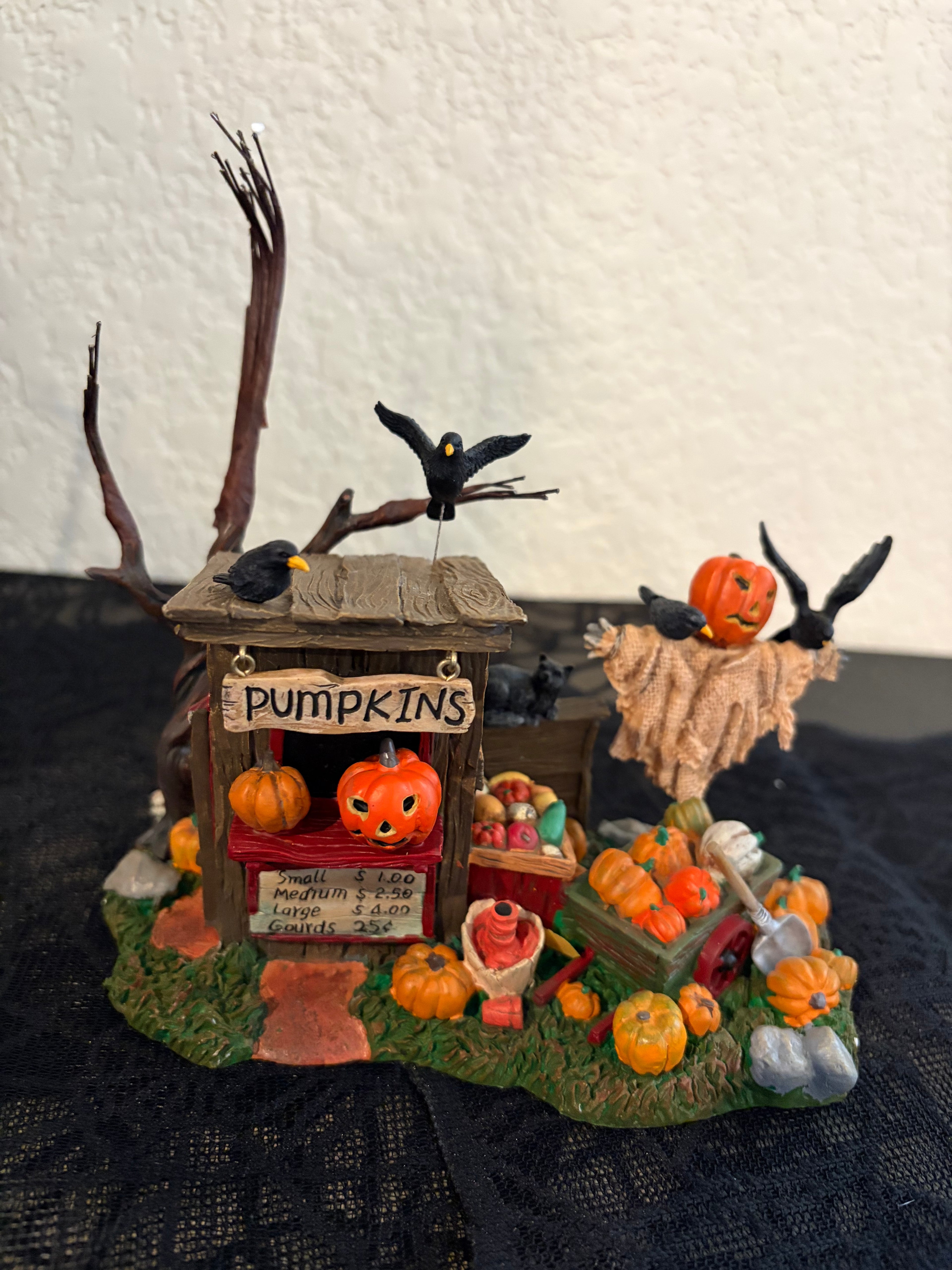 Dept 56 Halloween Pumpkin Stand
