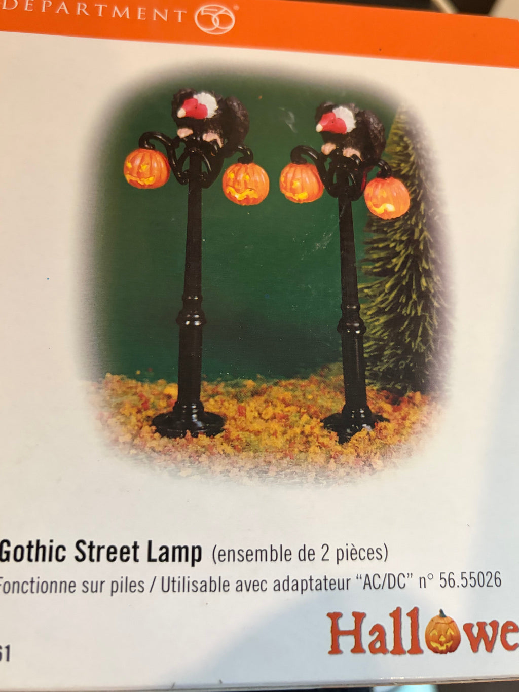 Dept 56 Gothic Street Lamps