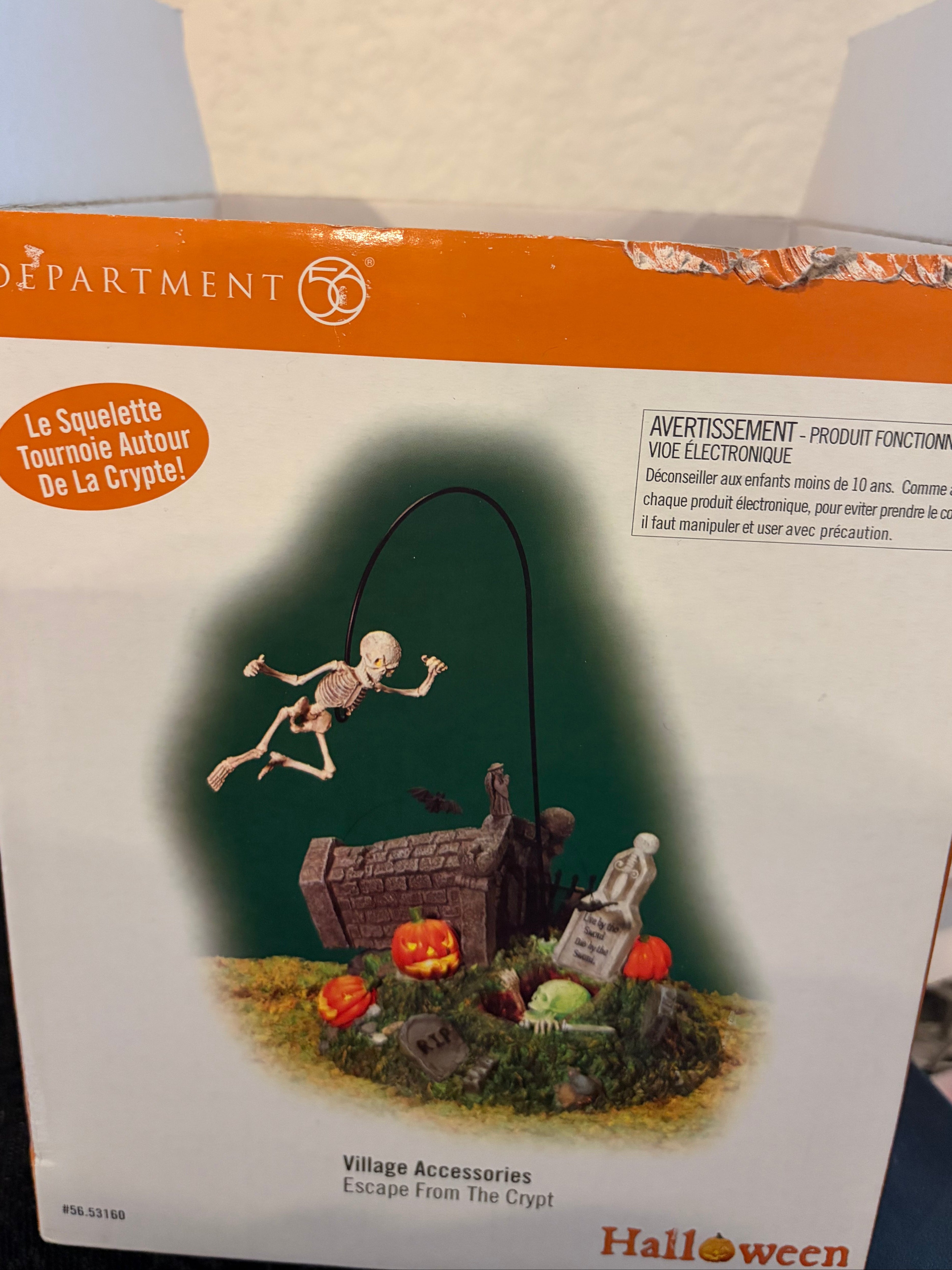 Dept 56 Escape from the Crypt