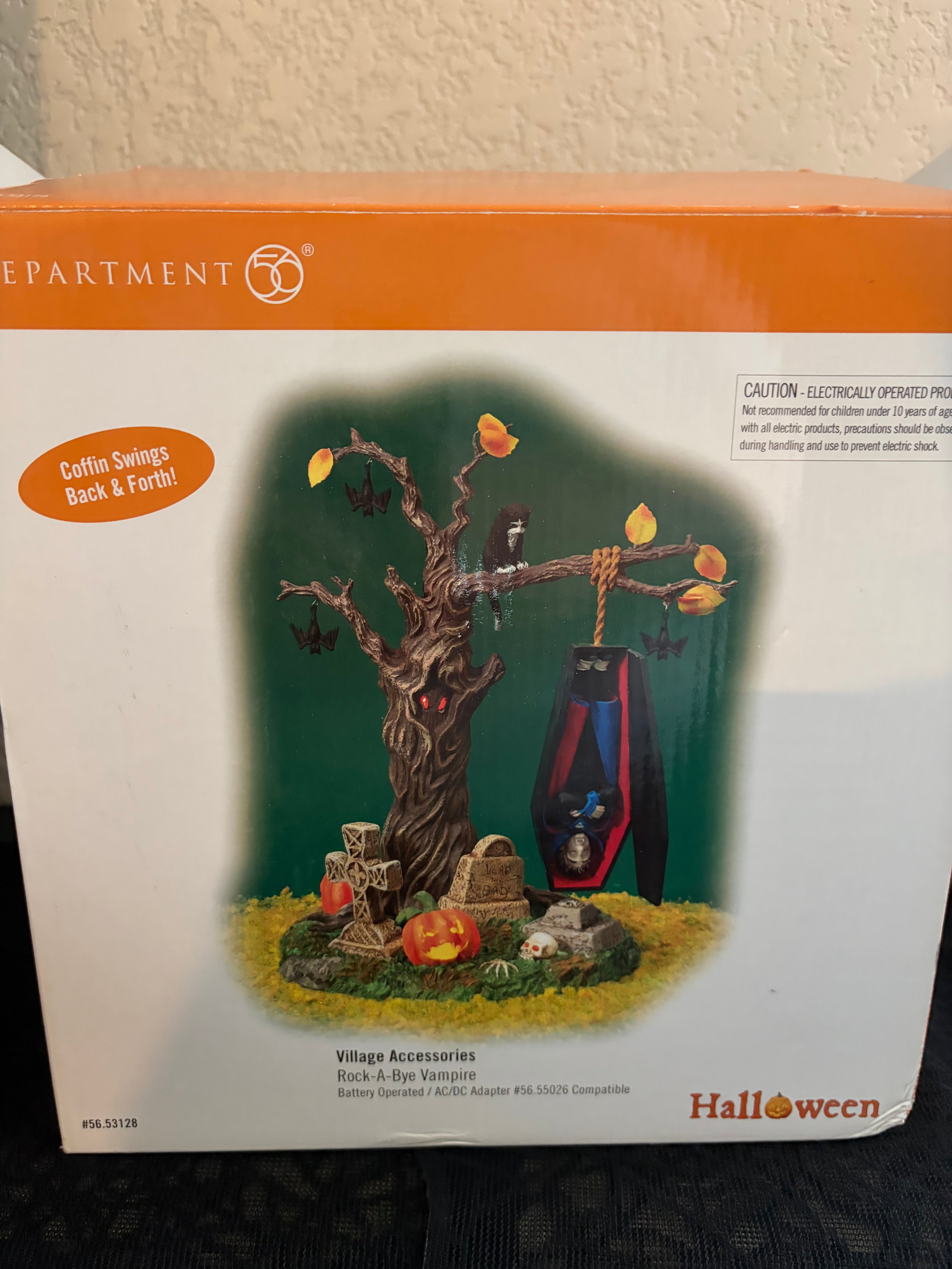 Dept 56 Rock a Bye Vampire
