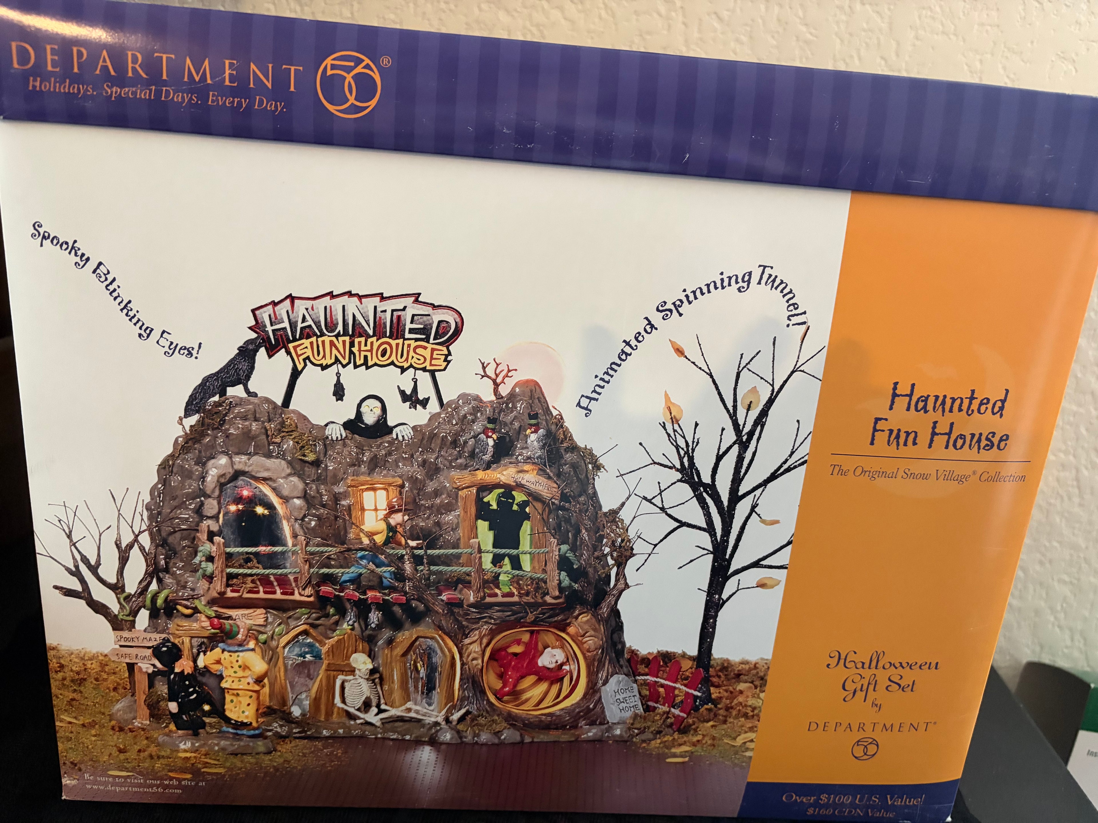 Dept 56 Haunted Funhouse-please read description