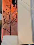 Dept 56 Halloween Twinkle Brite Tree-Orange
