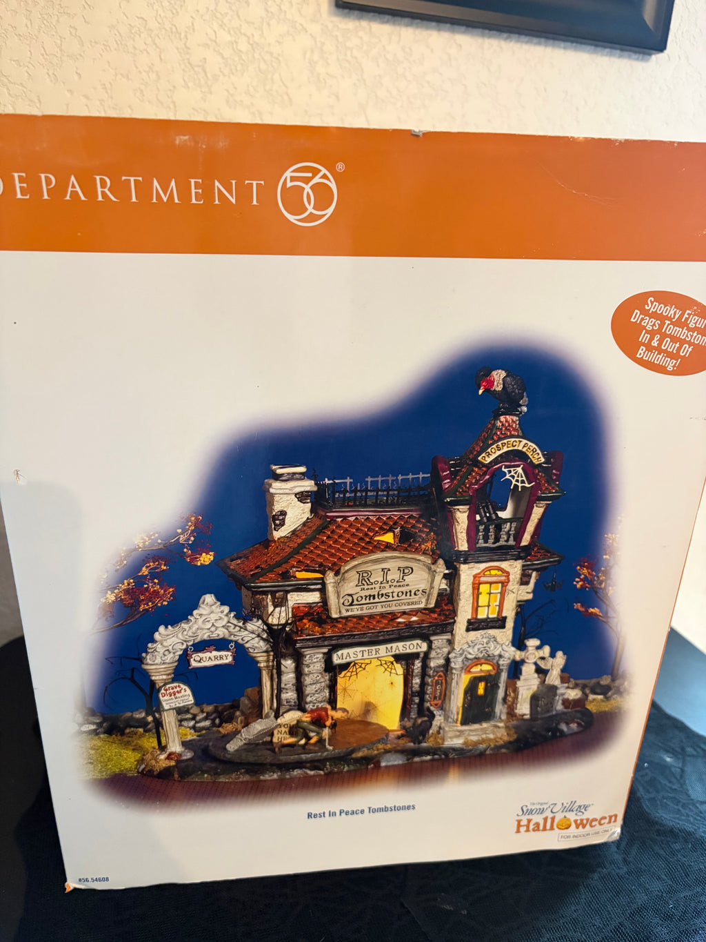 Dept 56 Rest in Peace Tombstones