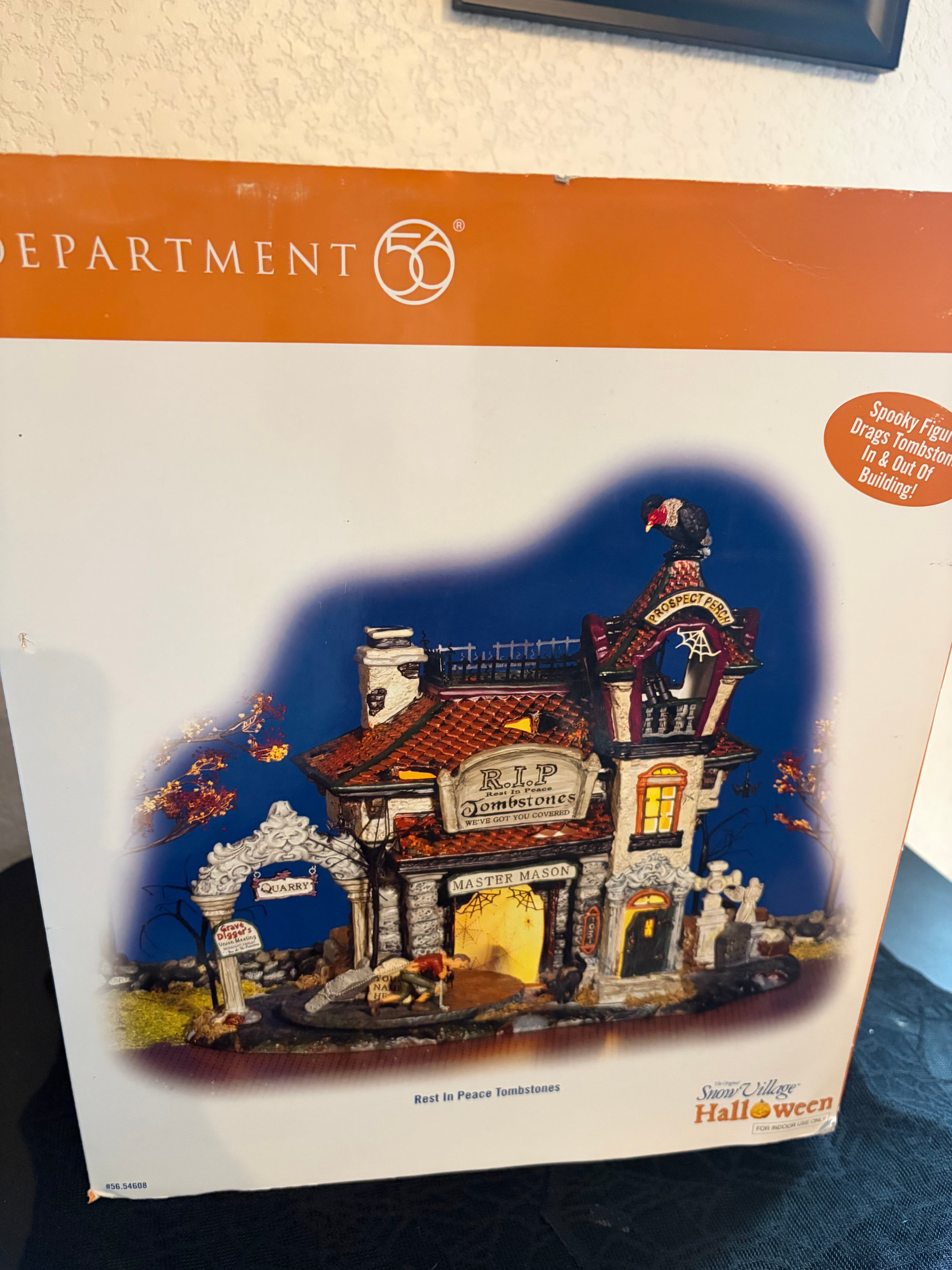 Dept 56 Rest in Peace Tombstones
