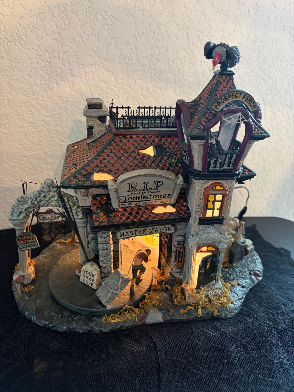 Dept 56 Rest in Peace Tombstones