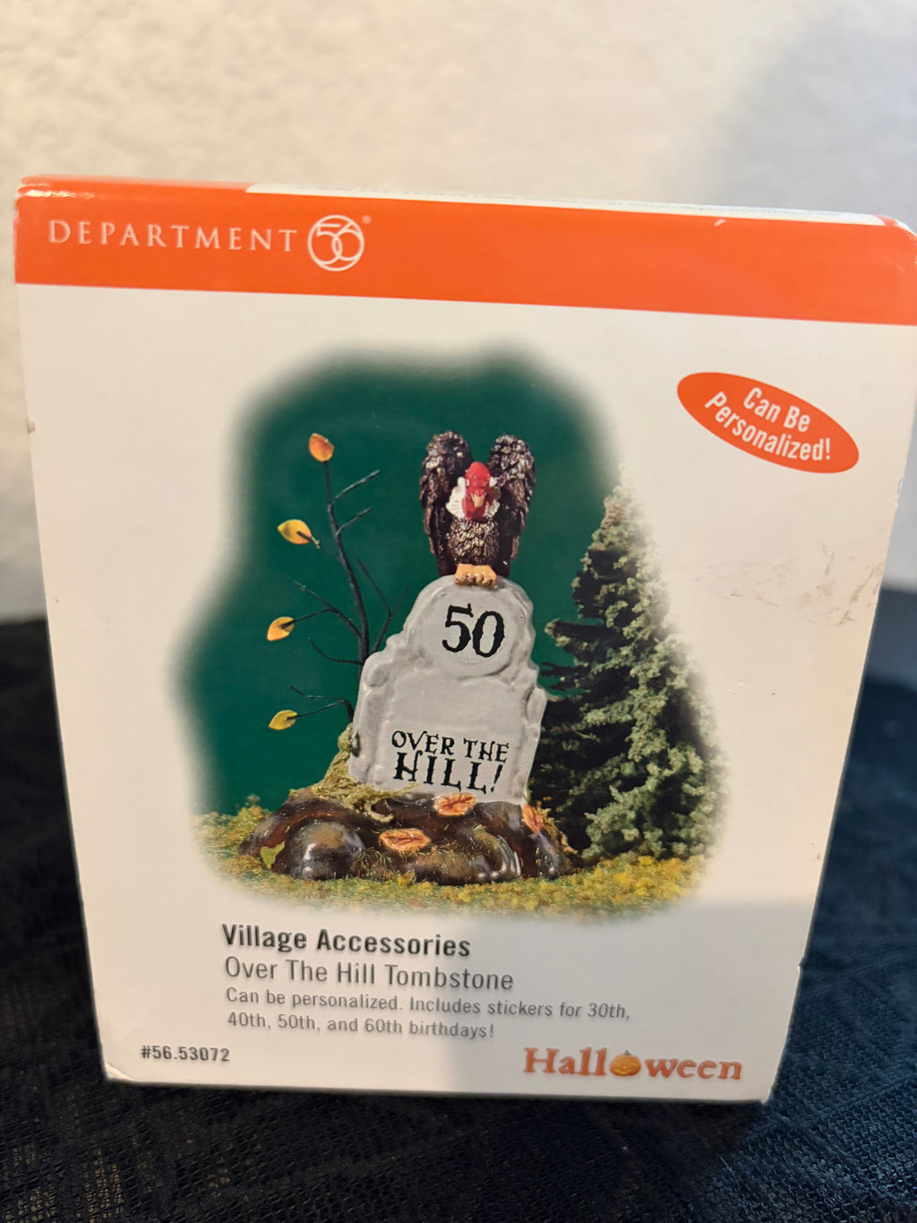 Dept 56 Over the Hill Tombstone