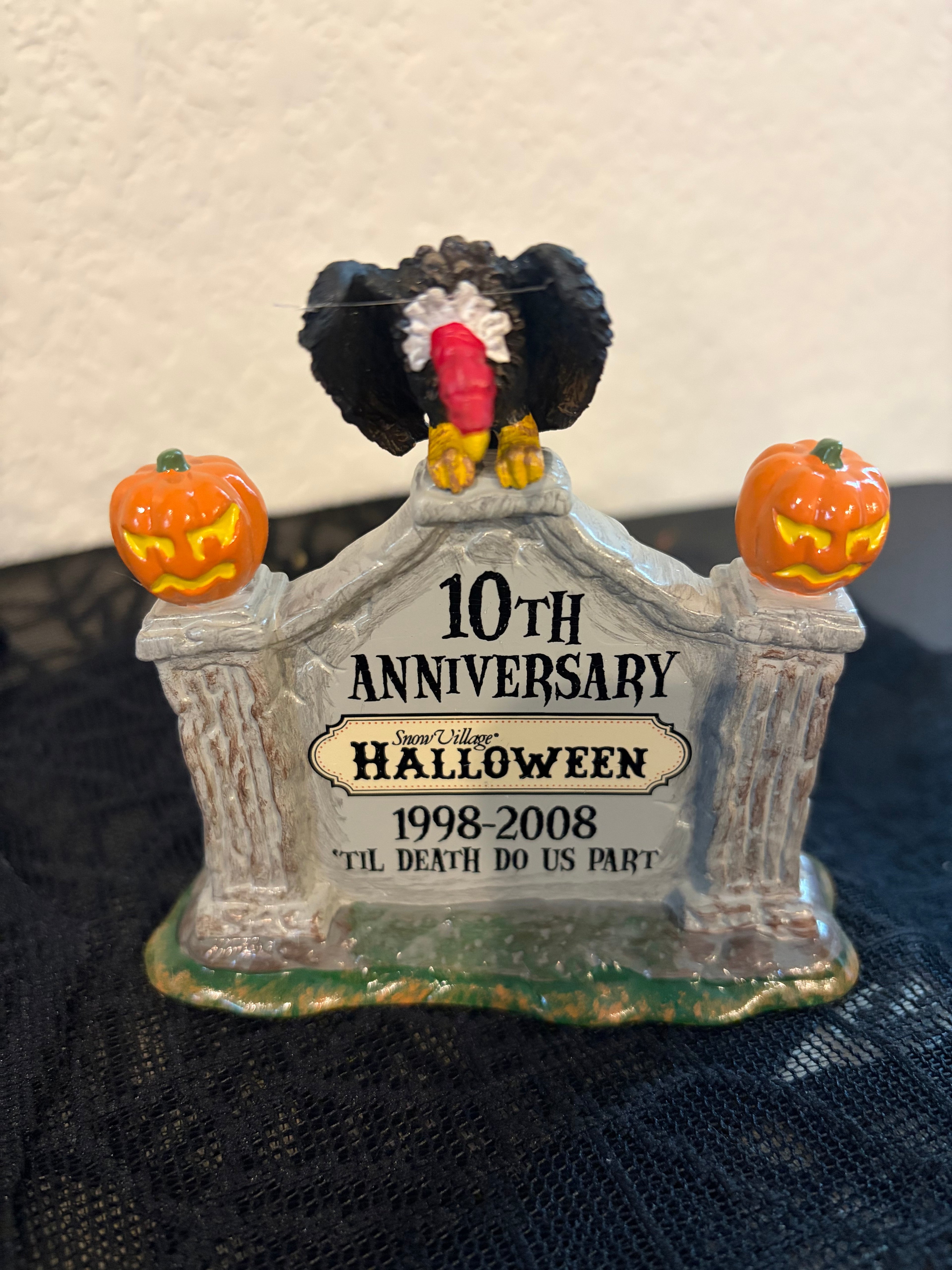 Dept 56 10th Anniversary Sign