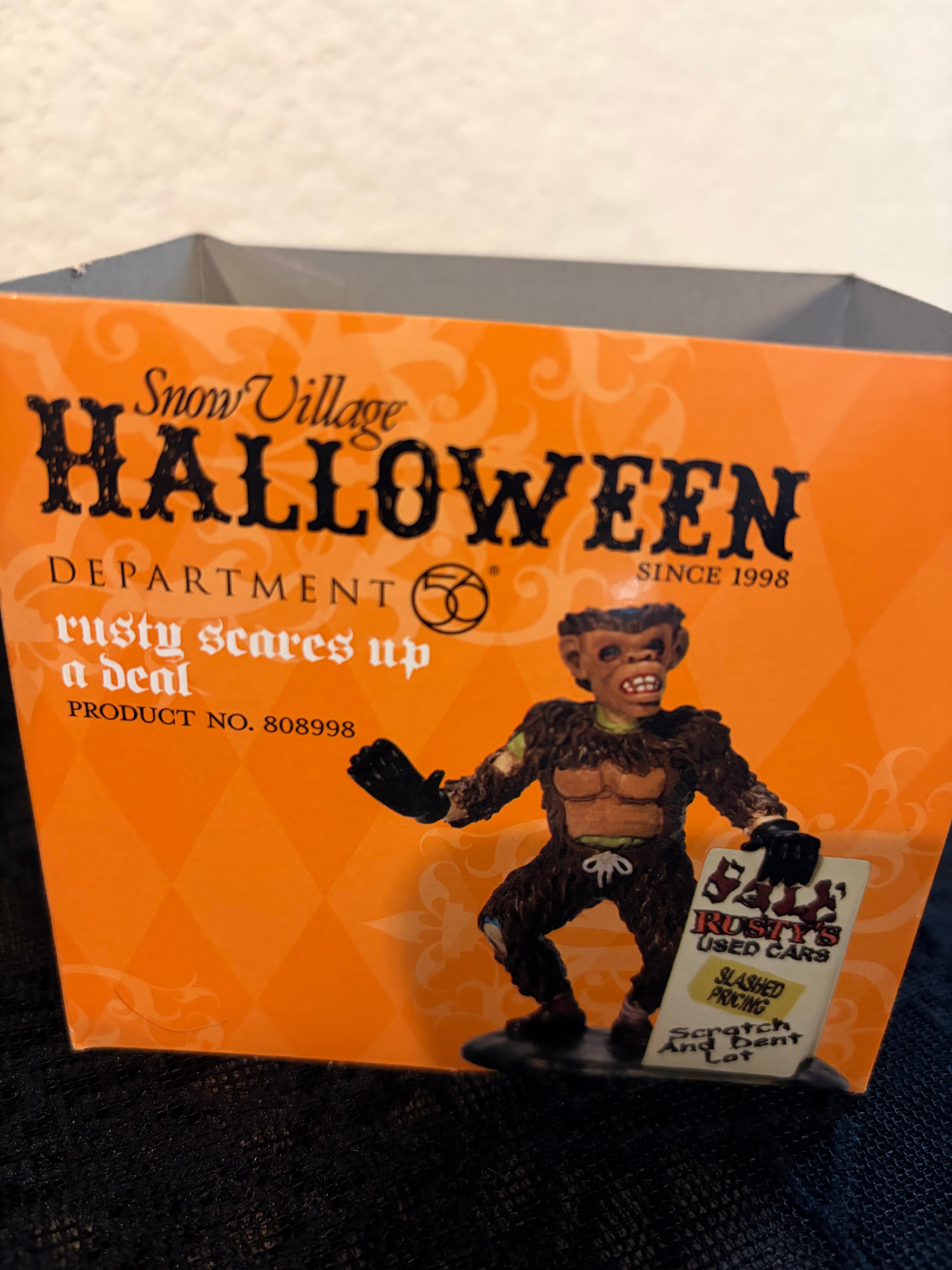 Dept 56 Rusty Scares Up a Deal