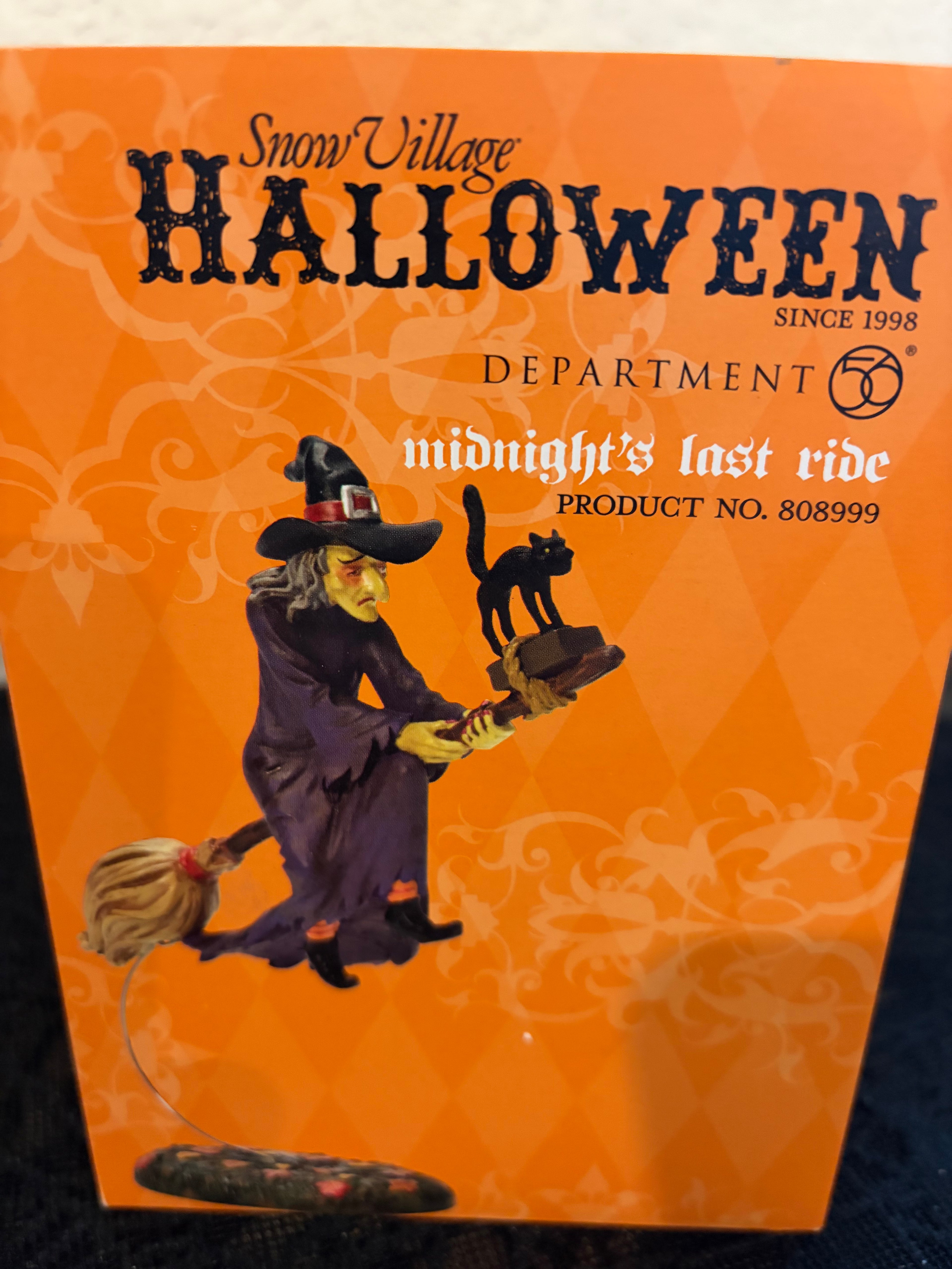 Dept 56 Midnight's Last Ride