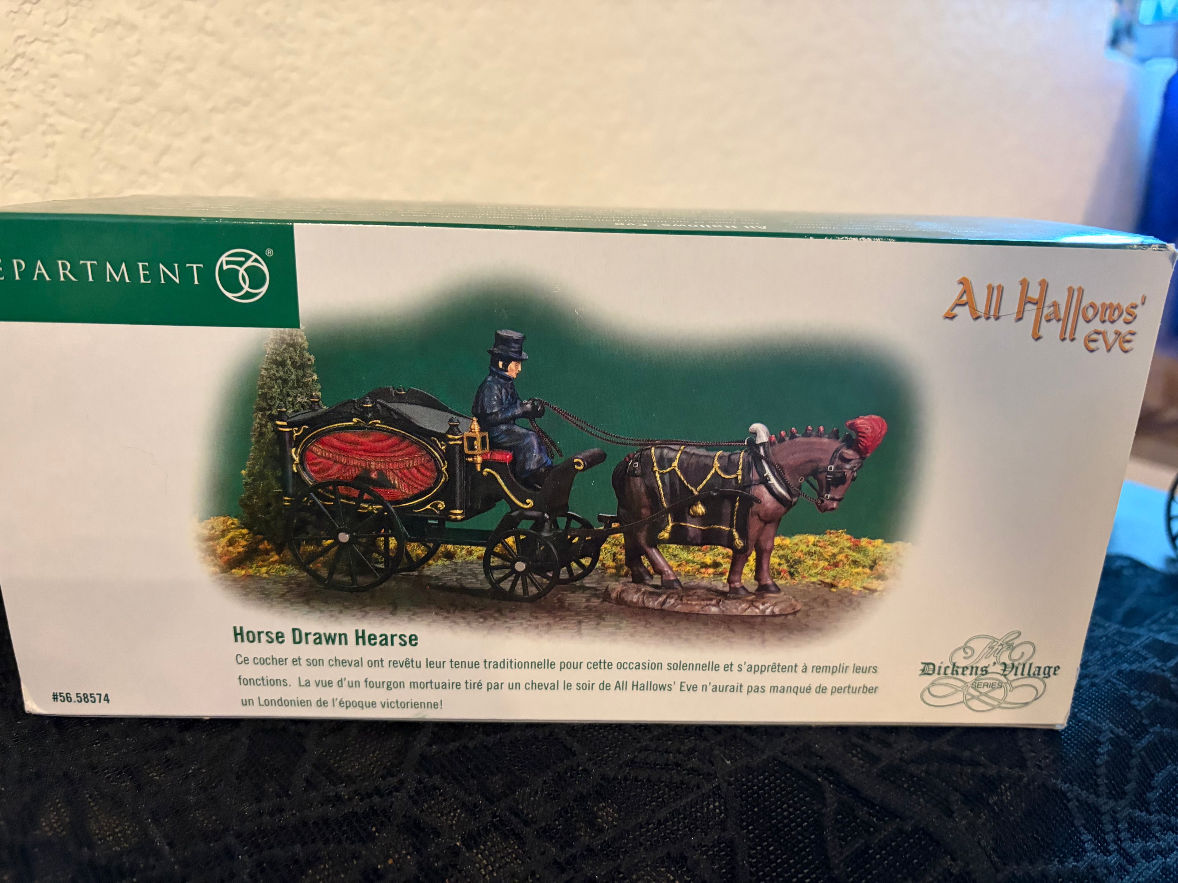 Dept 56 Horse Drawn Hearse