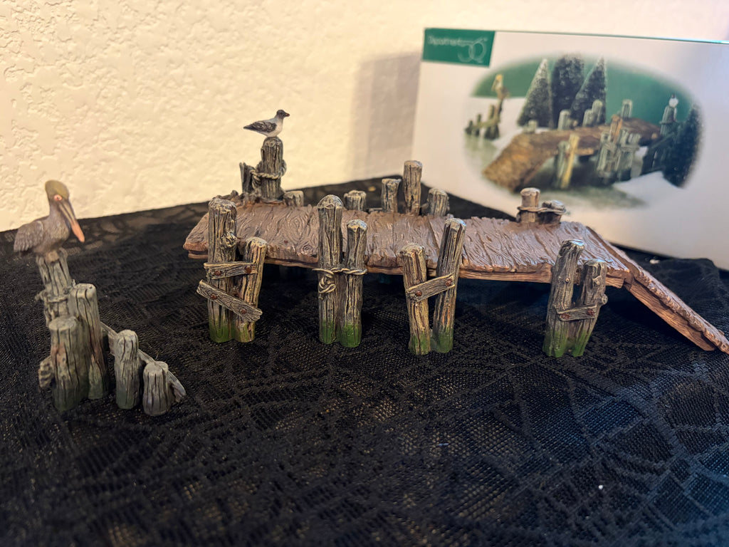 Dept 56 Wooden Pier
