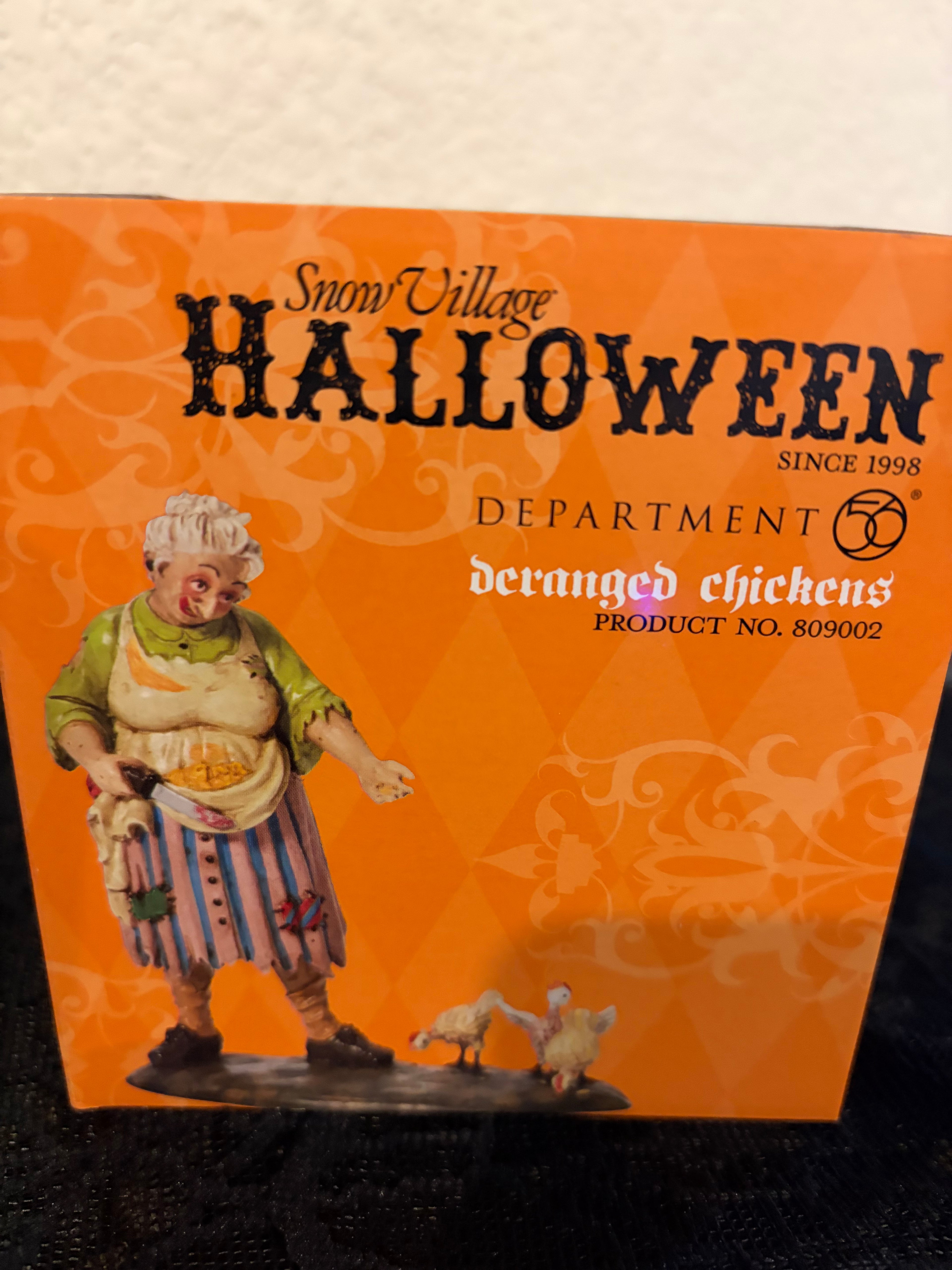 Dept 56 Deranged Chickens