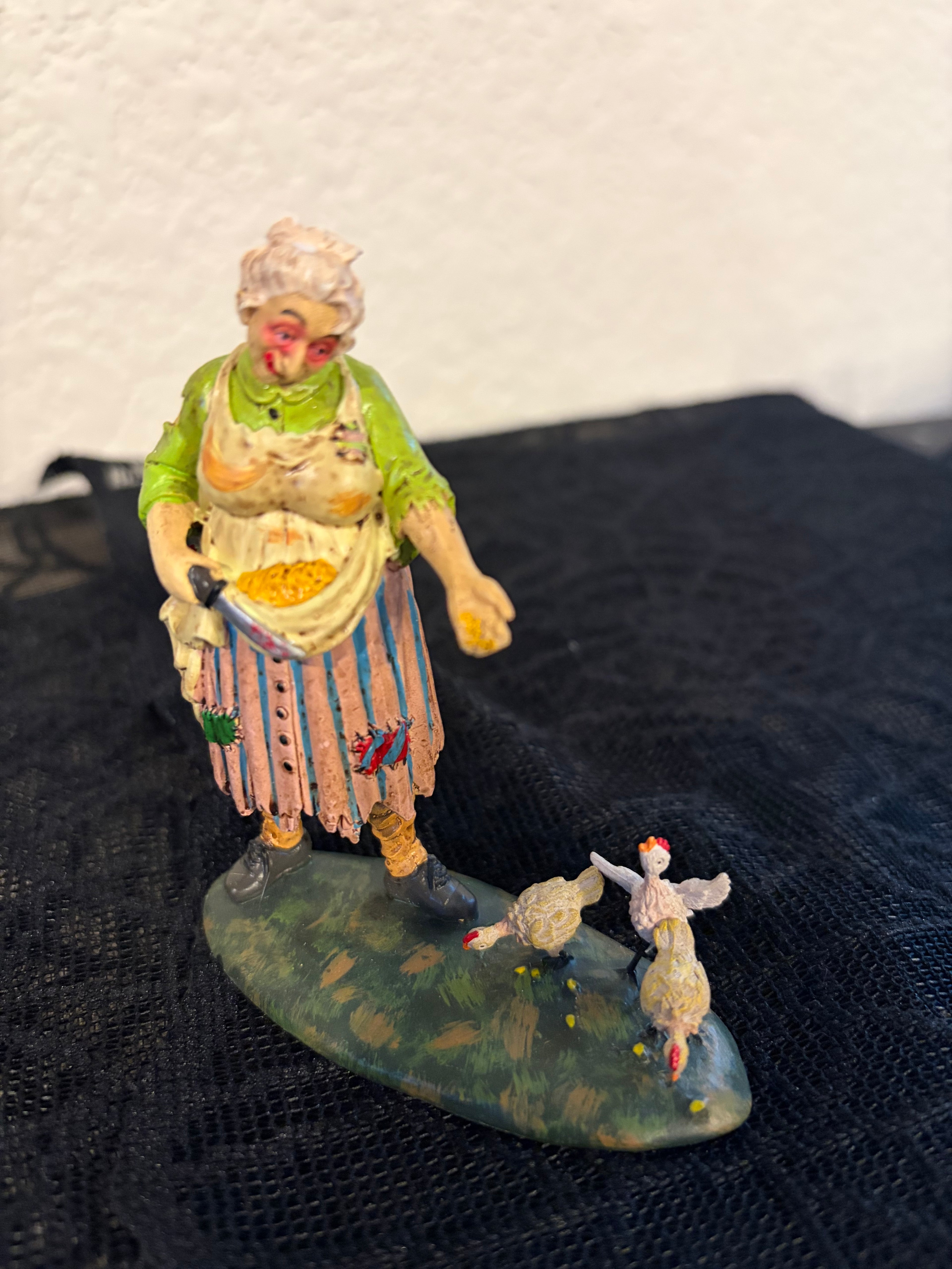 Dept 56 Deranged Chickens