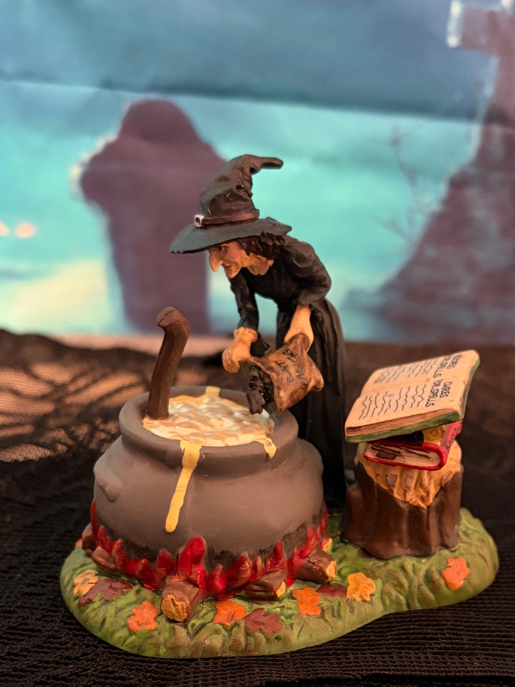 Dept 56 Fire Burn & Cauldron Bubble