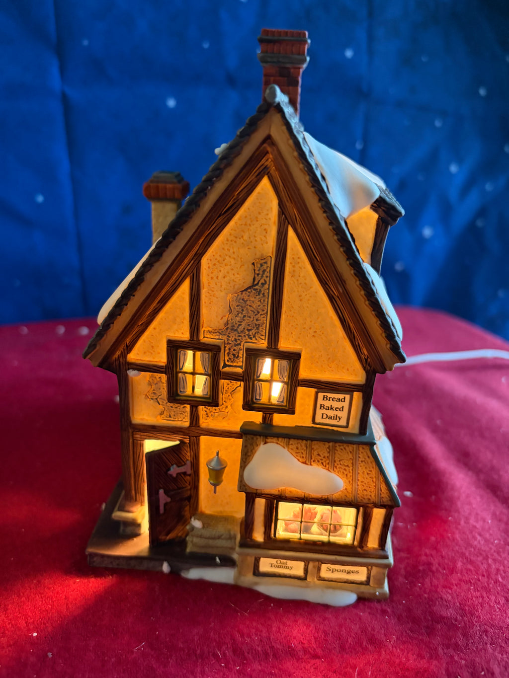 Dept 56 Golden Swan Bakery 25th Anniversary Edition