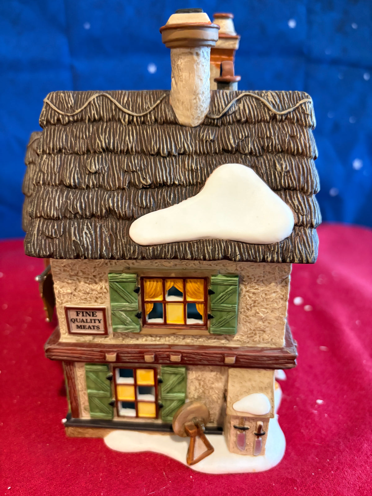 Dept 56 Abel Beesley Butcher 25th Anniversary Edition