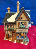 Dept 56 Jones & Co Brush & Basket Shop 25th Anniversary Edition