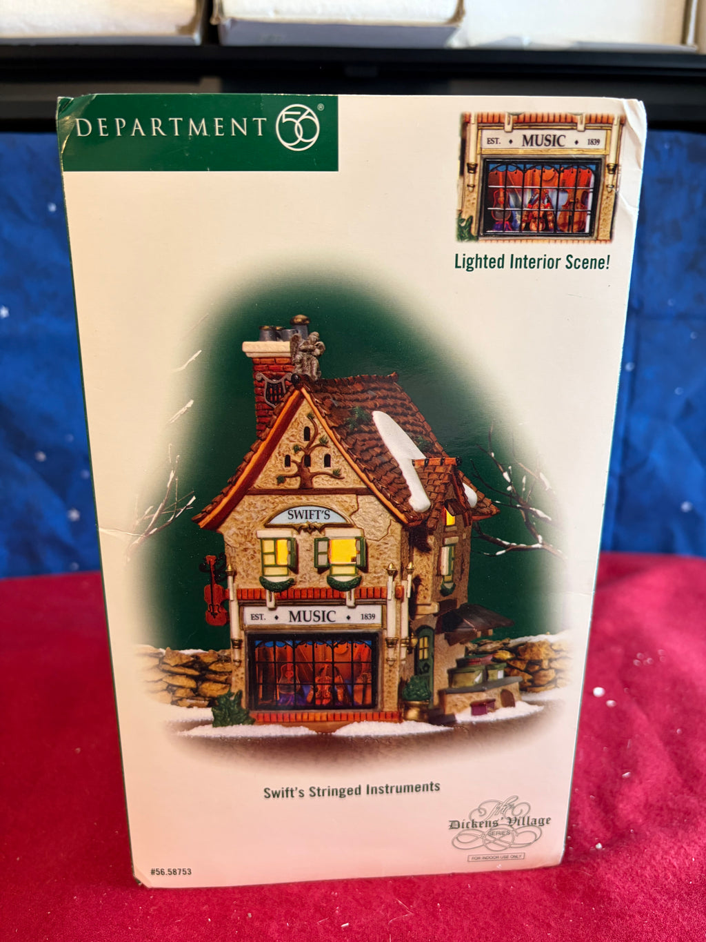 Dept 56 Swift's Stringed Instruments-please read description