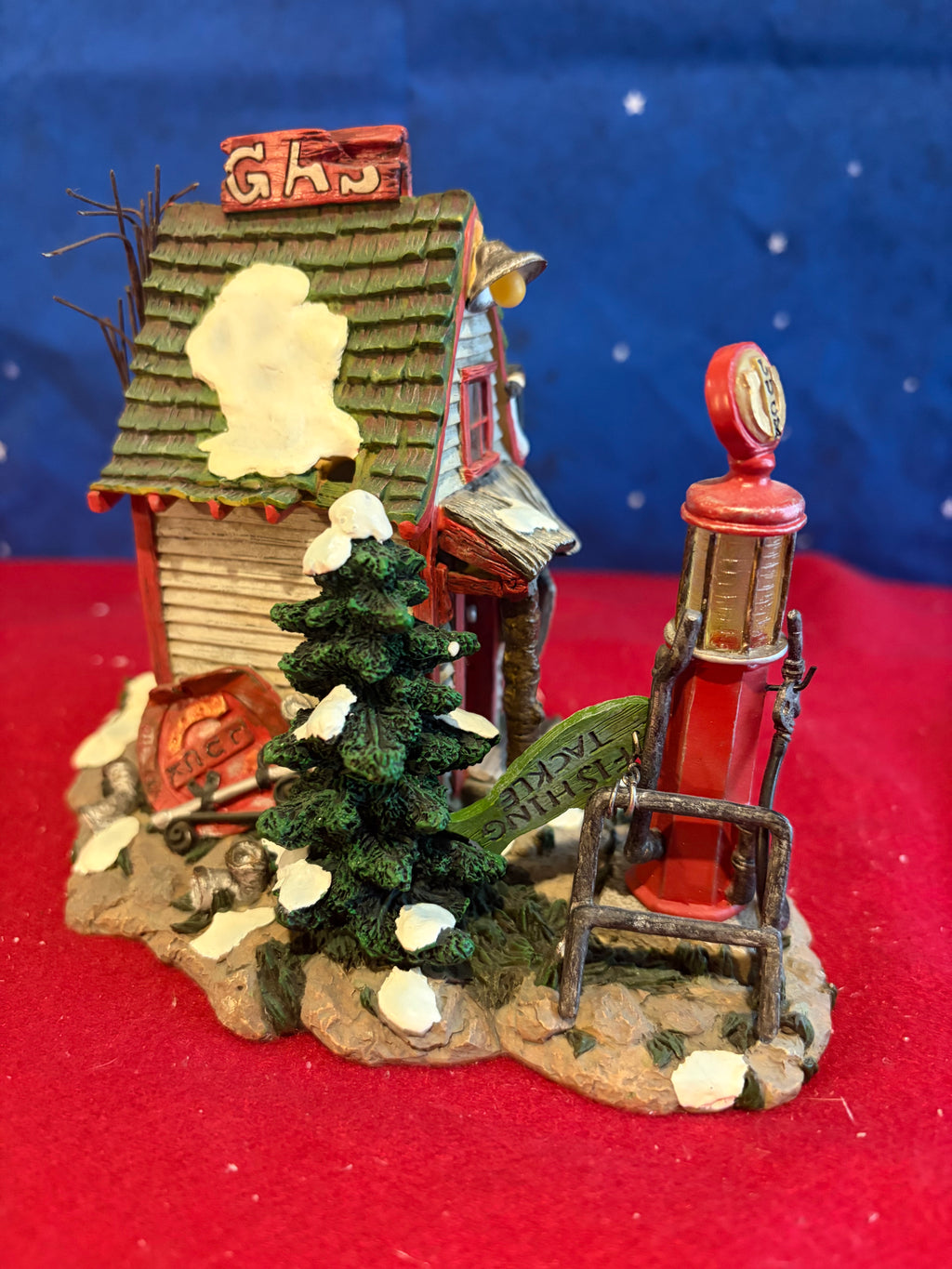 Dept 56 Buck's The Abandoned Gas Pump