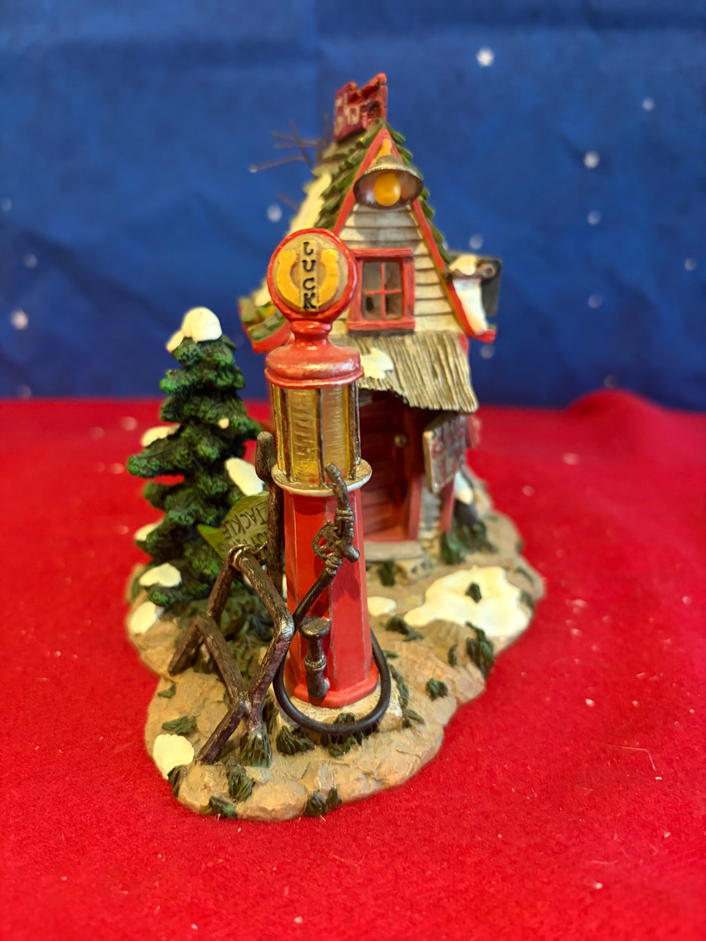 Dept 56 Buck's The Abandoned Gas Pump