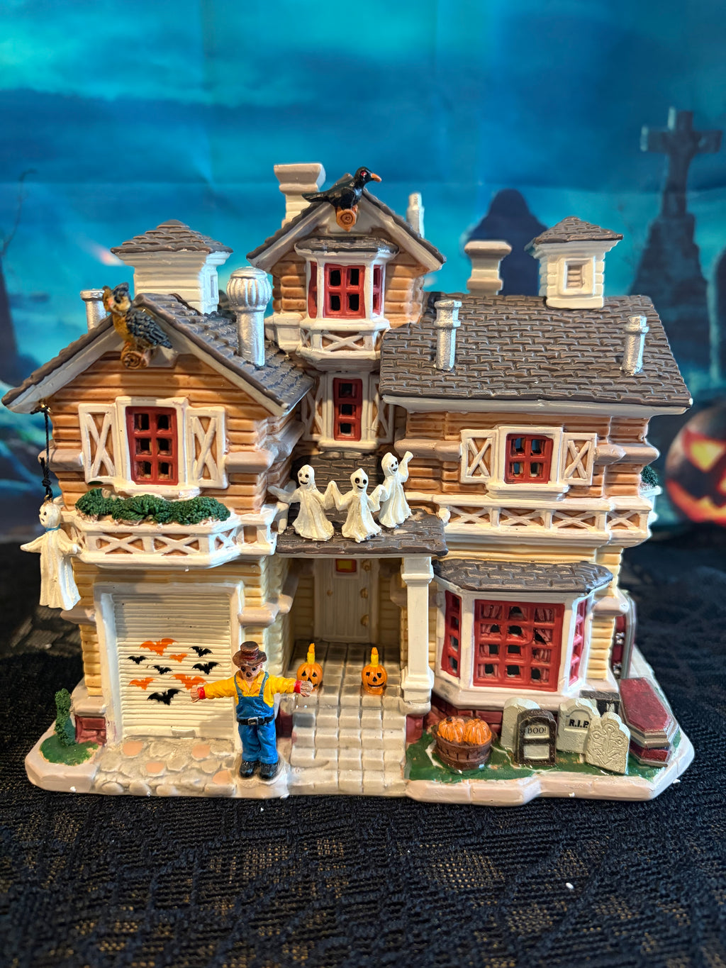 Lemax Pumpkin Hollow Franklin Residence