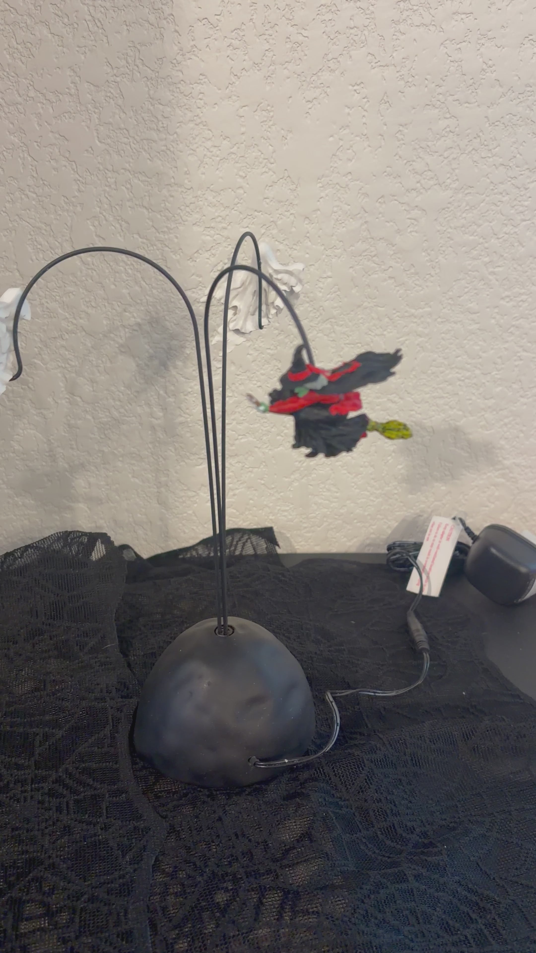 Dept 56 Up Up and Away Witch With Ghosts