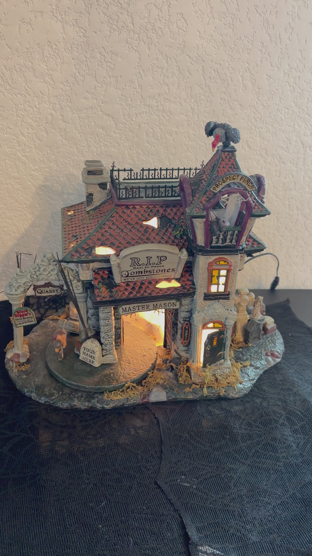 Dept 56 Rest in Peace Tombstones