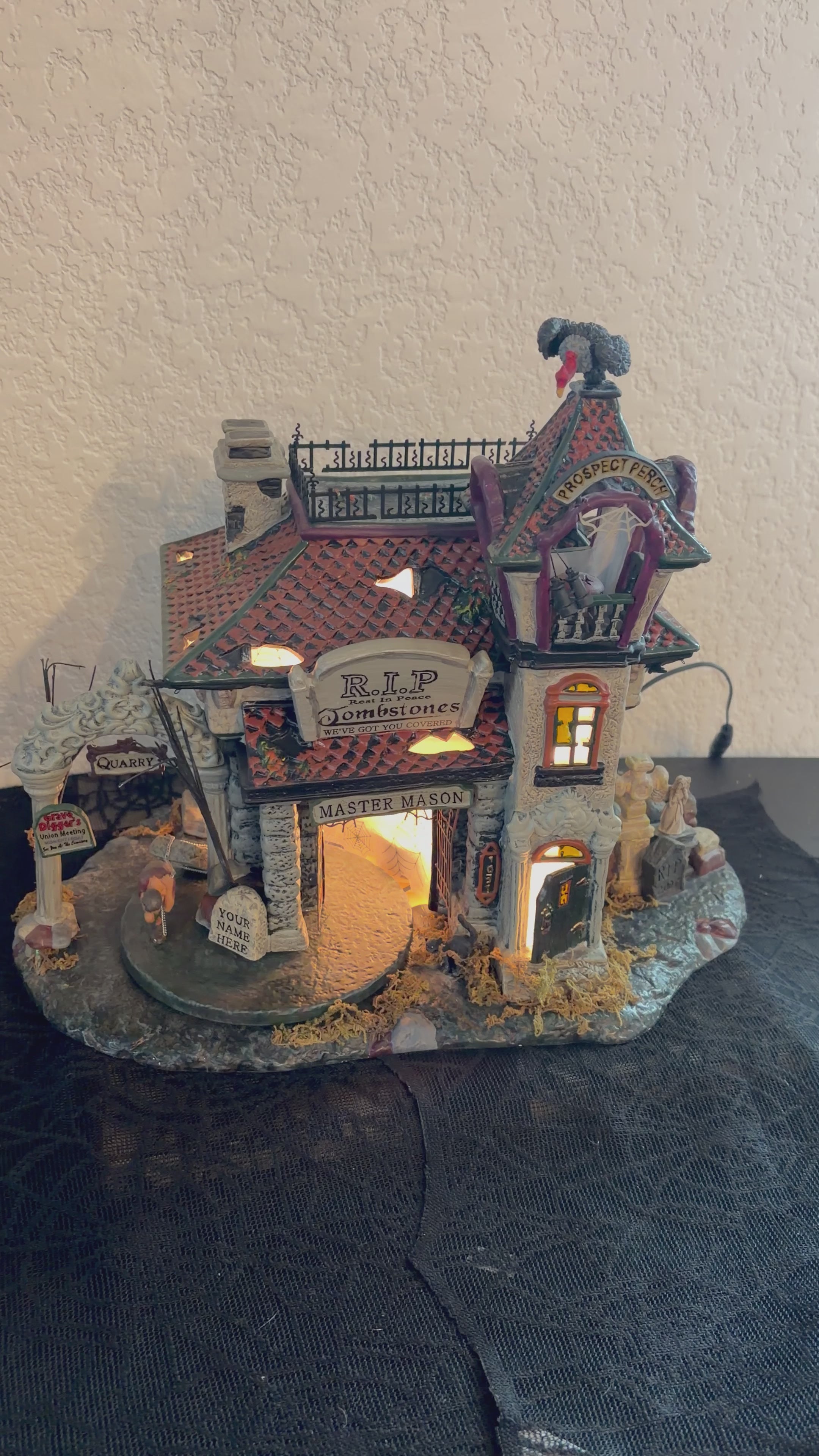 Dept 56 Rest in Peace Tombstones