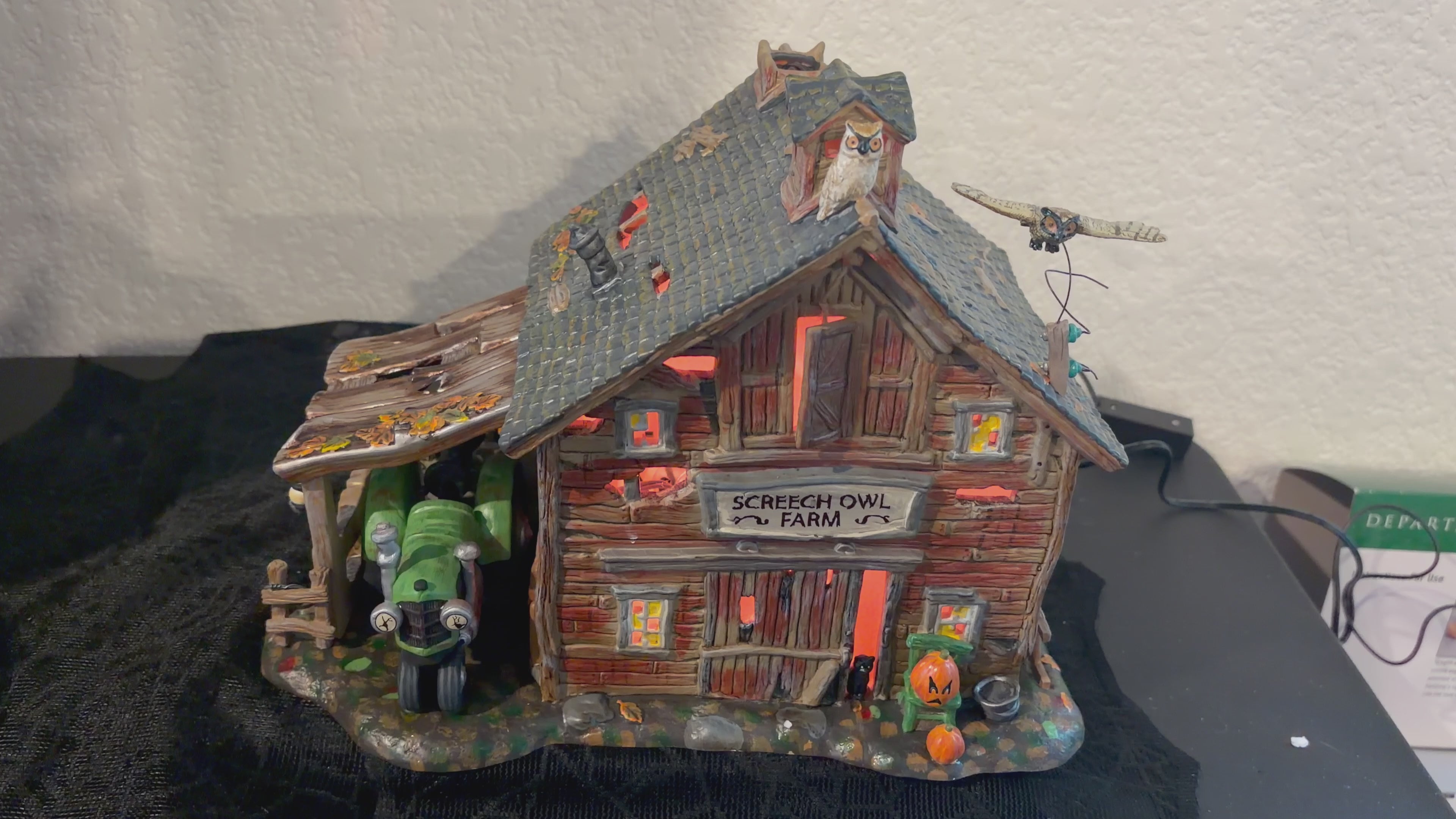 Dept 56 Screech Owl Farm